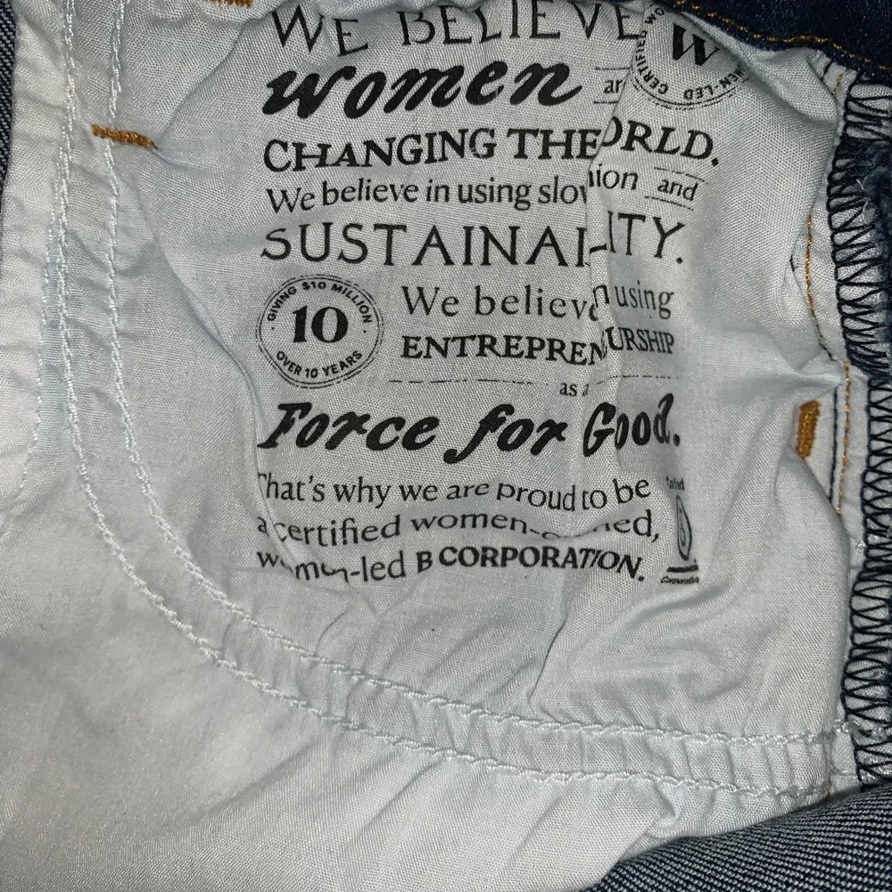 Frank & Eileen Killian Raw Hem Crop Flare Ankle Jeans - Picture 9 of 10